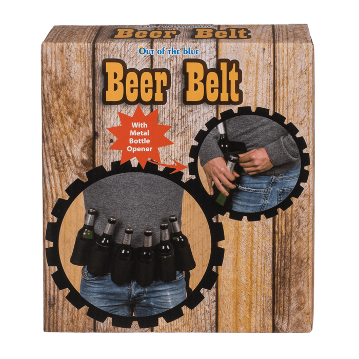 Ceinture à bière avec ouvre-bouteille